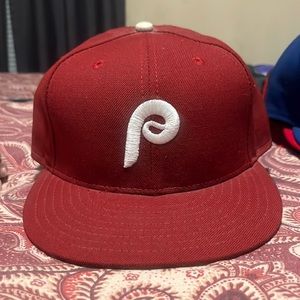 Beautiful throwback Philadelphia Phillies Coopertown(throwback) fitted hat